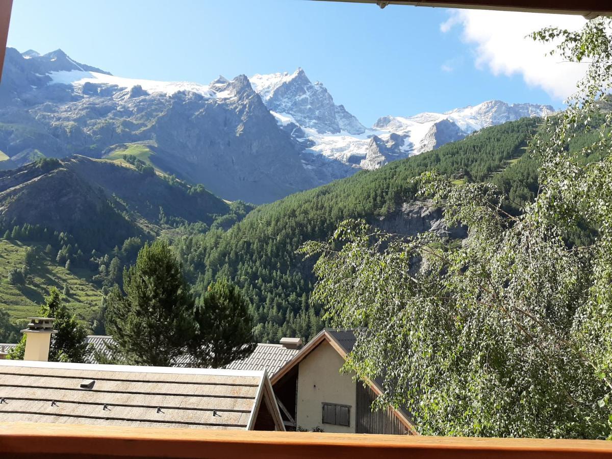Chez Philippe - Appartements & Chalets En Village Pieton - Vue Glaciers La Grave Exteriör bild