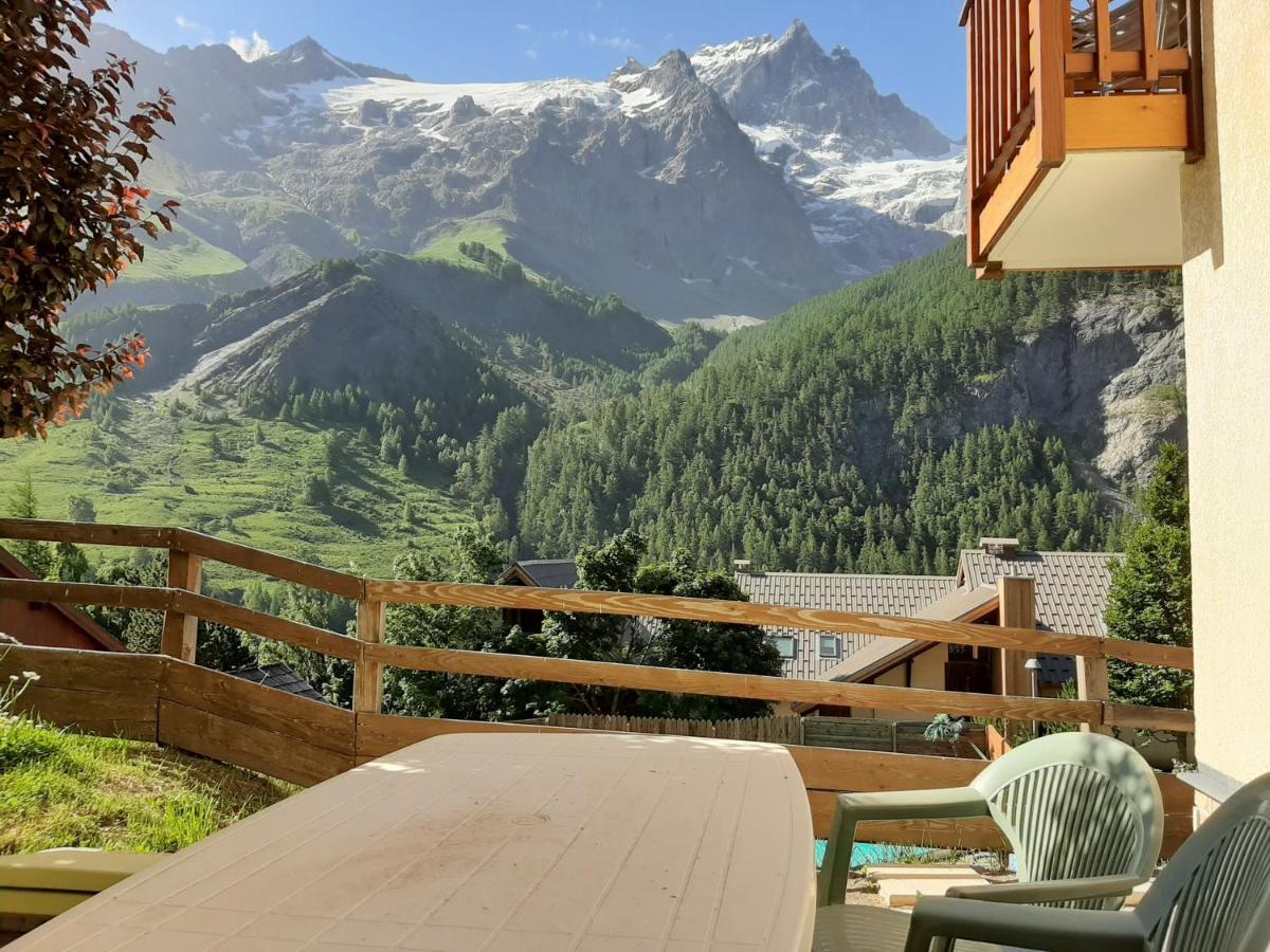 Chez Philippe - Appartements & Chalets En Village Pieton - Vue Glaciers La Grave Exteriör bild