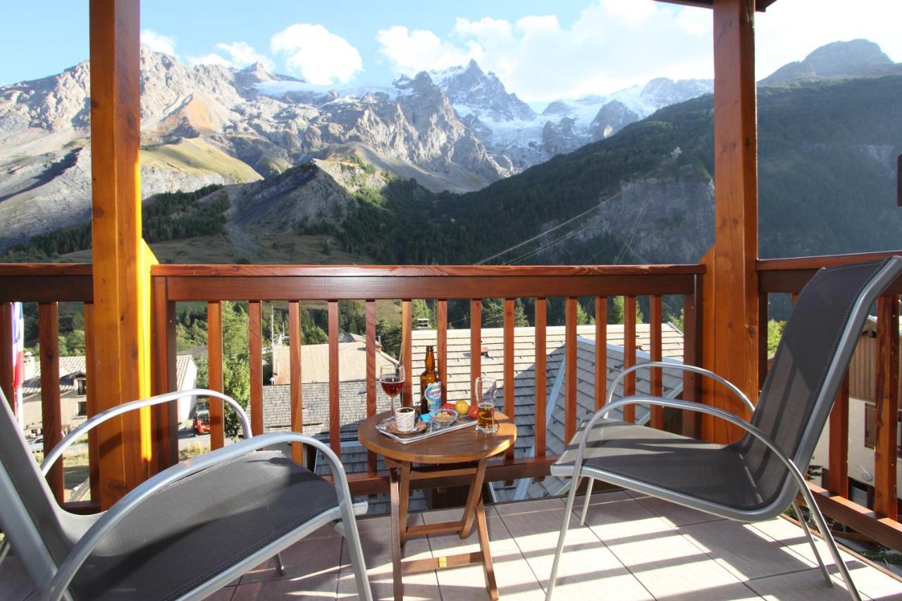 Chez Philippe - Appartements & Chalets En Village Pieton - Vue Glaciers La Grave Exteriör bild