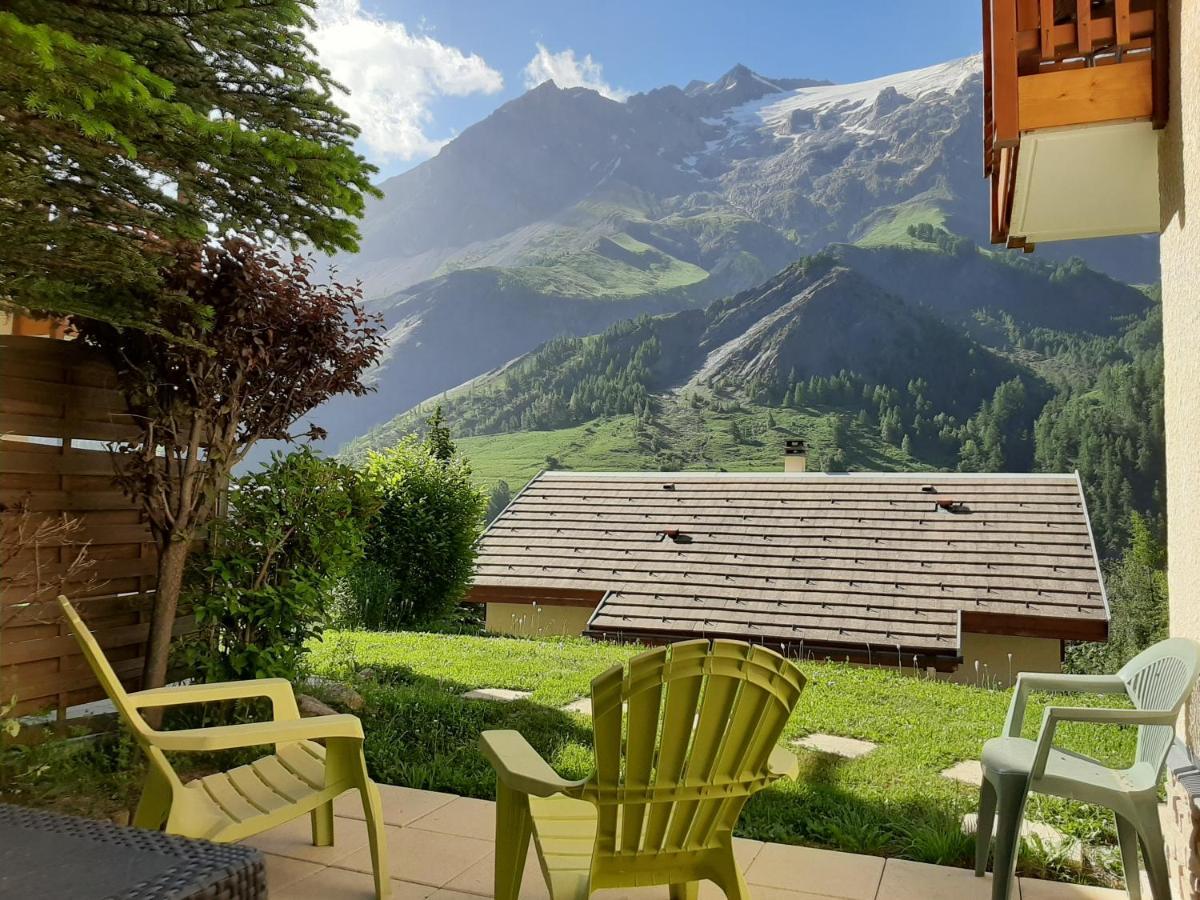 Chez Philippe - Appartements & Chalets En Village Pieton - Vue Glaciers La Grave Exteriör bild