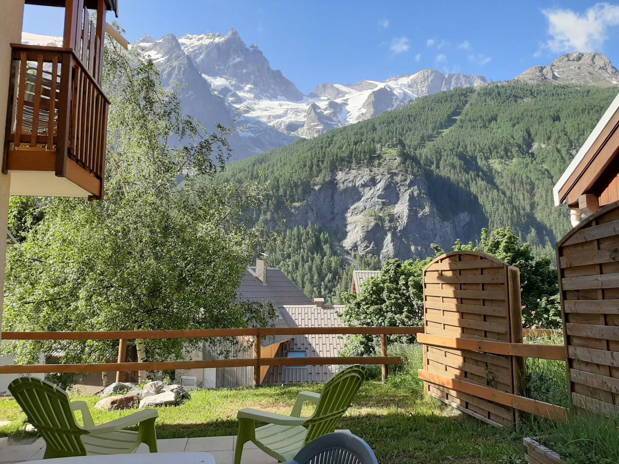 Chez Philippe - Appartements & Chalets En Village Pieton - Vue Glaciers La Grave Exteriör bild